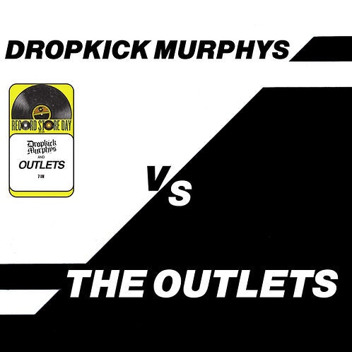 DROPKICK MURPHYS/OUTLETS, THE- "Knock Me Down" Split 7"