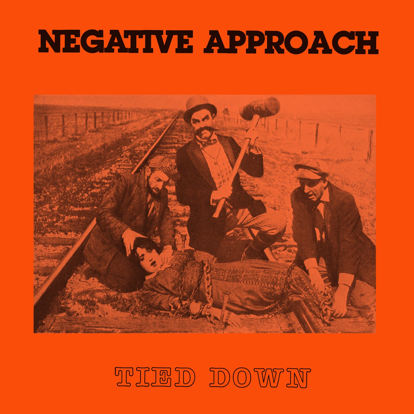 NEGATIVE APPROACH- "Tied Down" LP (180g Orange)