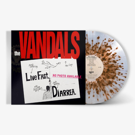 VANDALS, THE- "Live Fast Diarrhea" LP (Brown Splatter)