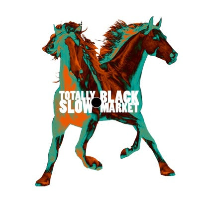 TOTALLY SLOW / BLACK MARKET- Split 7" EP- GREEN
