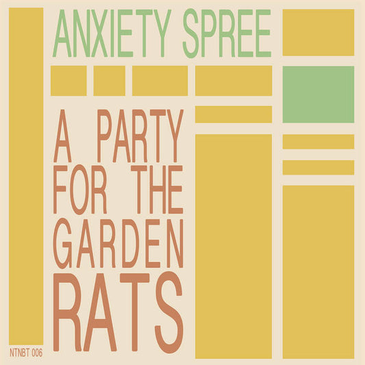 ANXIETY SPREE- "Party For The Garden Rats" TAPE