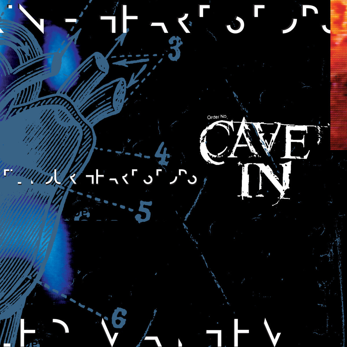 CAVE IN- "Until Your Heart Stops" 2XLP (Red & Blue)