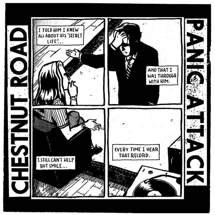 CHESTNUT ROAD / PANIC ATTACK- Split 7" EP