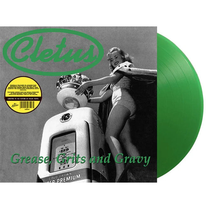 CLETUS- "Grease, Grits & Gravy" LP (Green)