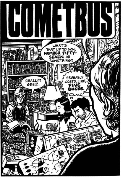COMETBUS #57- "NY Comics" ZINE