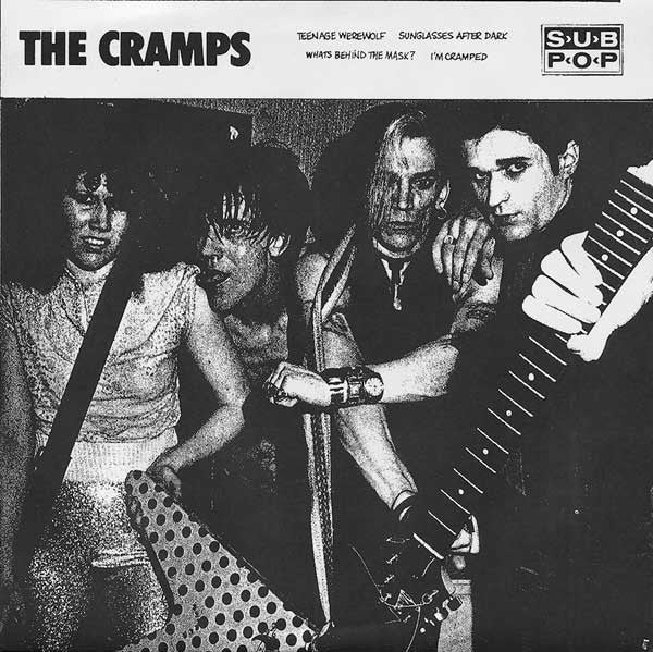 CRAMPS, THE- "Teenage Werewolf" 7" (Color)