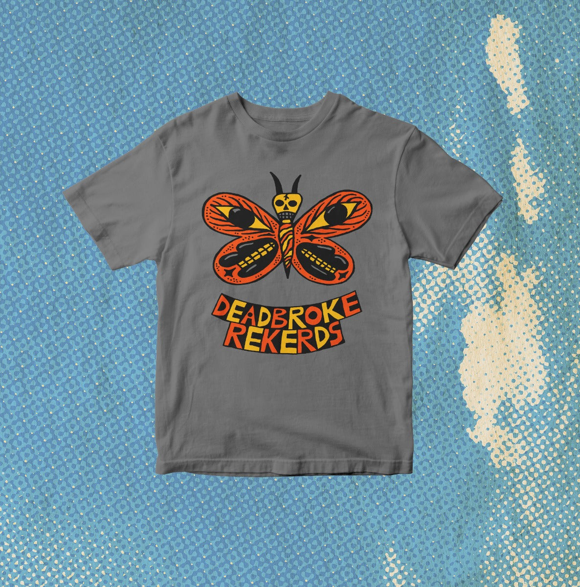 DEAD BROKE REKERDS- "Butterfly" T-SHIRT