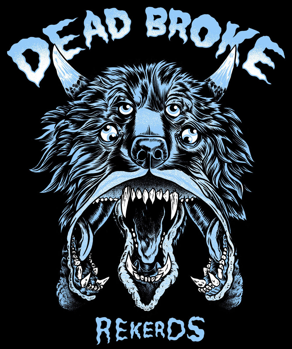 DEAD BROKE REKERDS- "Ani-Moster" T-SHIRT