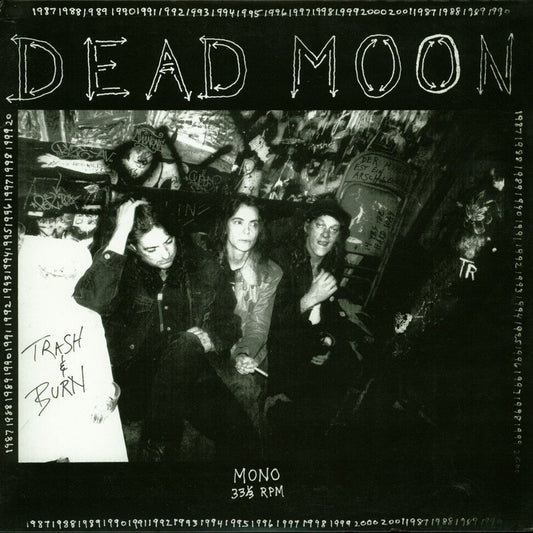 DEAD MOON- "Trash and Burn" LP