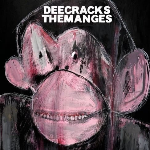 DEECRACKS / MANGES, THE- Split 7"EP (Red)