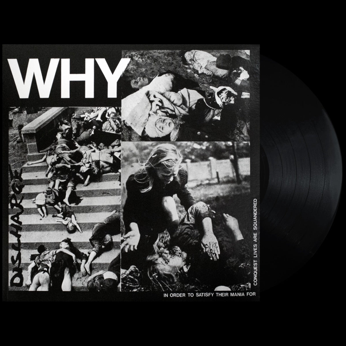 DISCHARGE- "Why" LP