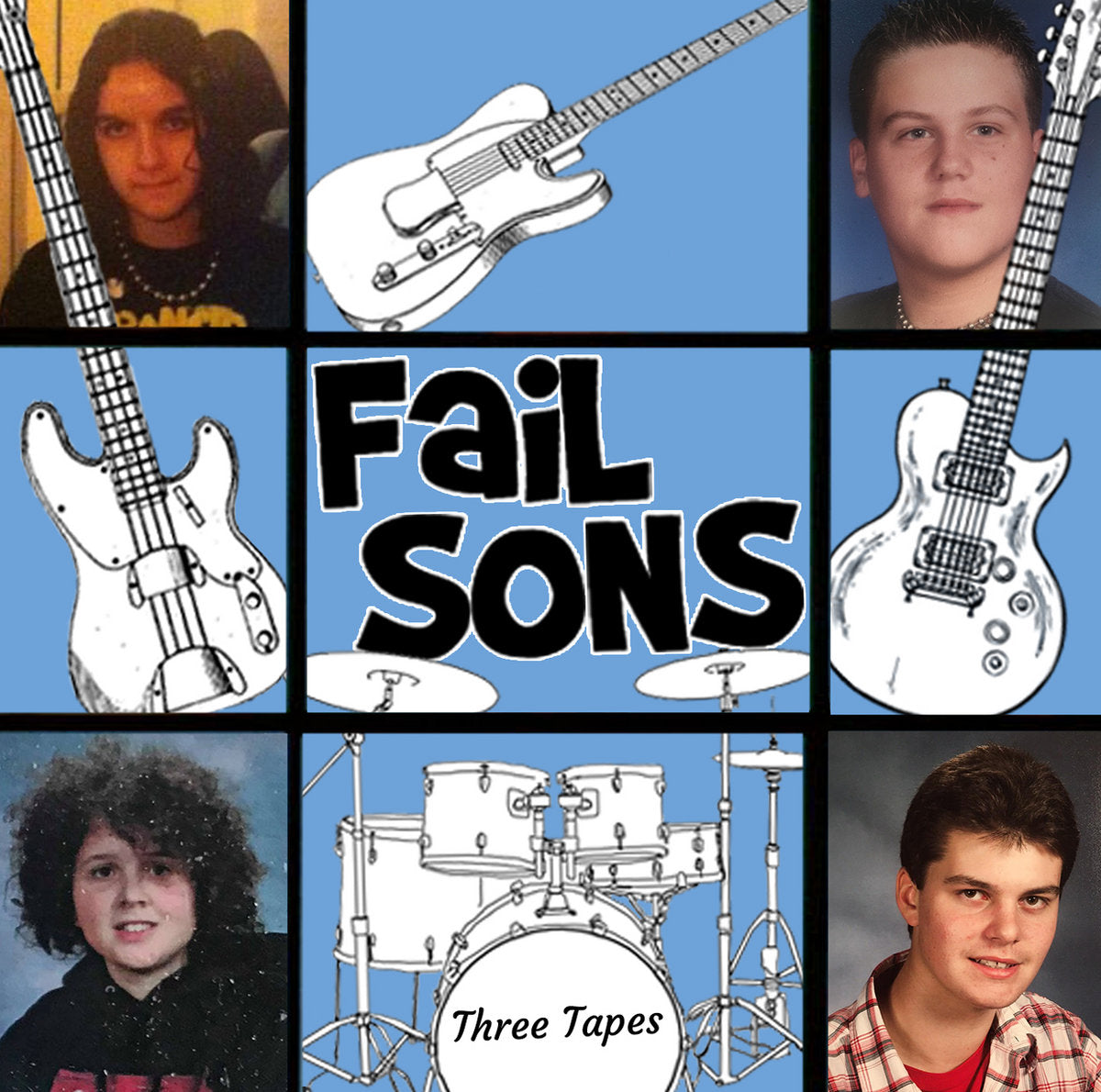 FAIL SONS- "Three Tapes" CD