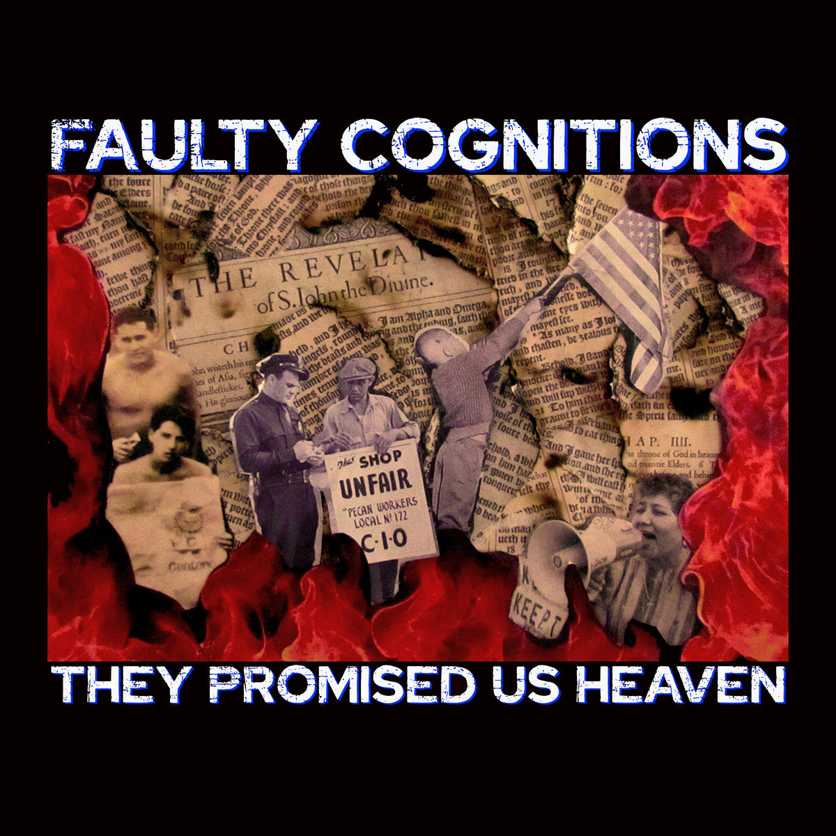 FAULTY COGNITIONS- "They Promised Us Heaven" LP (Preorder)