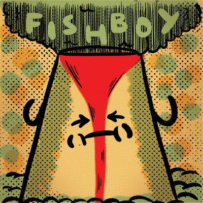 FISHBOY- "IMAVOLCANO" 7" EP w/ Mini-Comic
