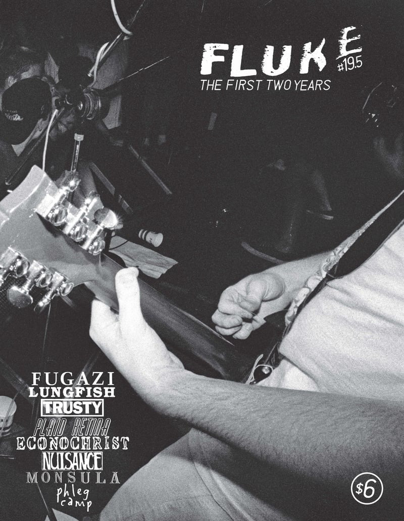 FLUKE- #19.5 (Fugazi, Lungfish, Econochrist, Monsula+) ZINE