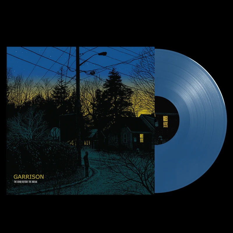 GARRISON- "The Bend Before The Break" LP (Blue Jay)