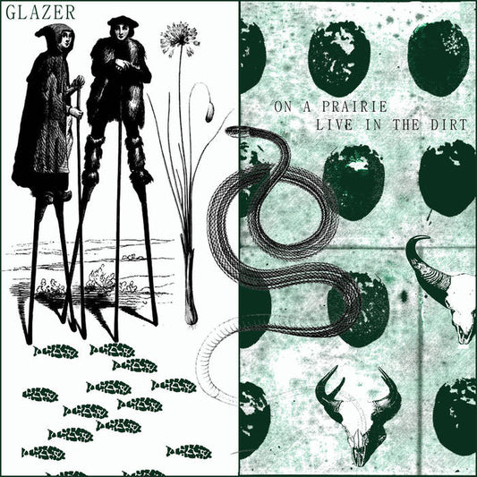 GLAZER- "On A Prairie, Live in the Dirt" LP
