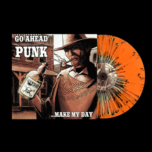 V.A.- "Go Ahead Punk... Make My Day" Comp. LP (Orange Splatter)