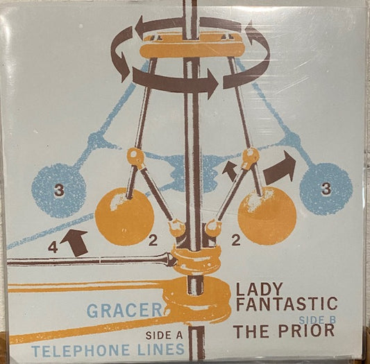 GRACER / LADY FANTASTIC- Split 7" (Blue)
