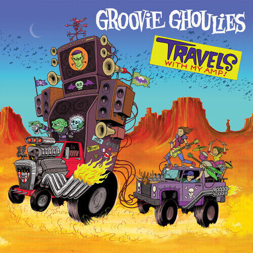 GROOVIE GHOULIES- "Travels With My Amp" LP (Color)