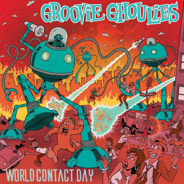 GROOVIE GHOULIES- "World Contact Day" CD