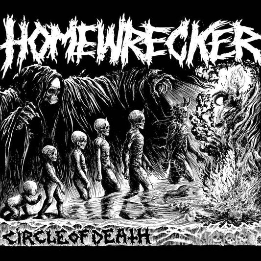 HOMEWRECKER- "Circle Of Death" LP (Blue)