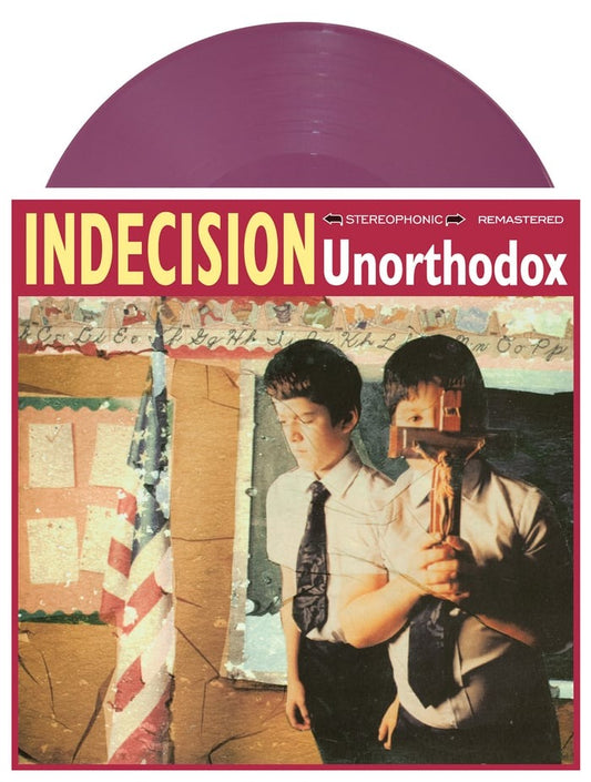 INDECISION- "Unorthodox: 25th Anniversary" LP (Lavender)