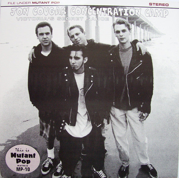JON COUGAR CONCENTRATION CAMP- "Victorias Secret Sauce" 7"EP (Clear)
