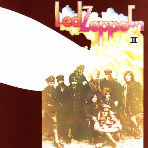 LED ZEPPELIN- "II" LP (w/ Backstage Pass Replica)