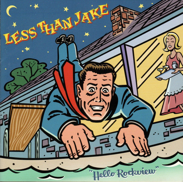 LESS THAN JAKE- "Hello Rockview" LP (White Exclusive)