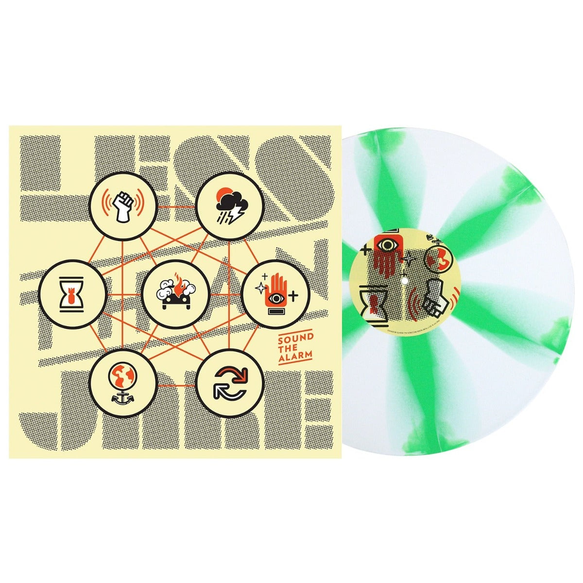 LESS THAN JAKE- "Sound The Alarm" LP (Pinwheel)