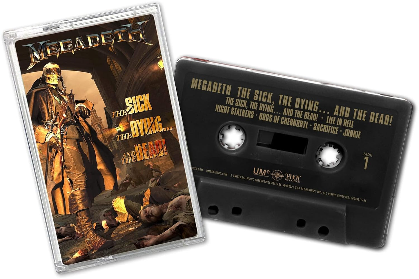 MEGADETH- "The Sick, The Dying... And The Dead!" TAPE