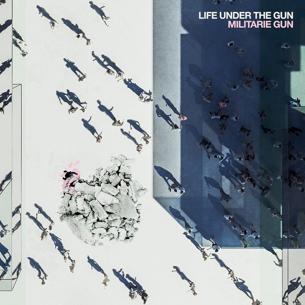 MILITARIE GUN- "Life Under The Gun" LP (Blue)