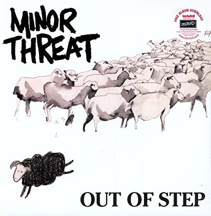 MINOR THREAT- "Out Of Step" 12"EP