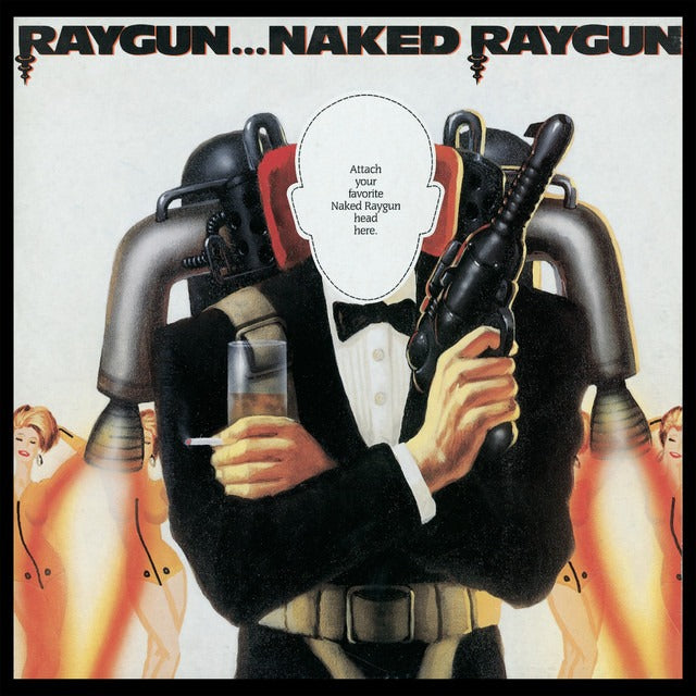 NAKED RAYGUN- "Raygun...Naked Raygun" LP (Orange Swirl)