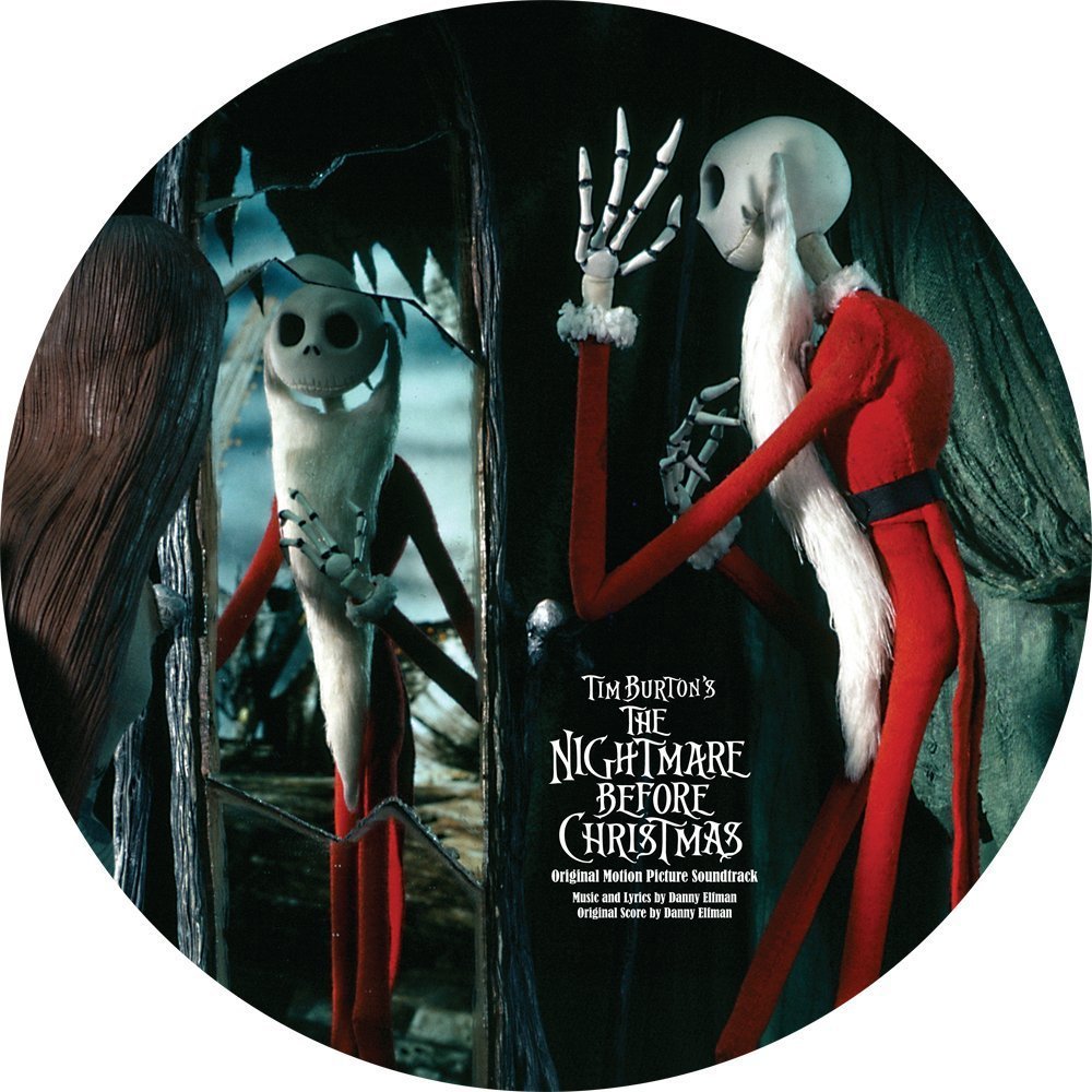 Nightmare Before Christmas Soundtrack 2XLP Pic. Disc