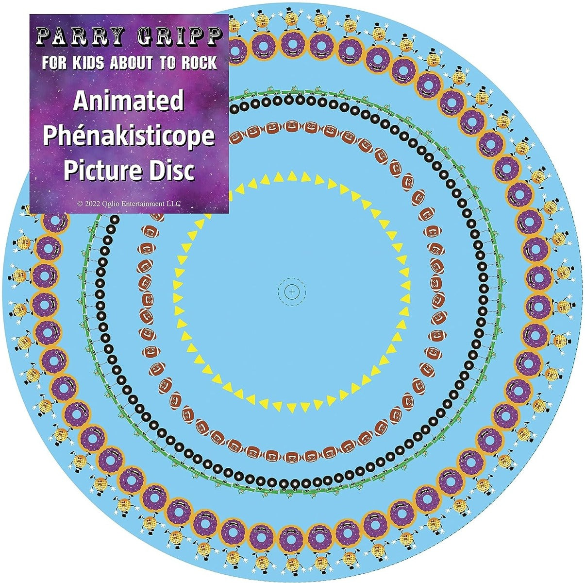 PARRY GRIPP (Nerf Herder)- "For Kids About To Rock" LP Pic. Disc