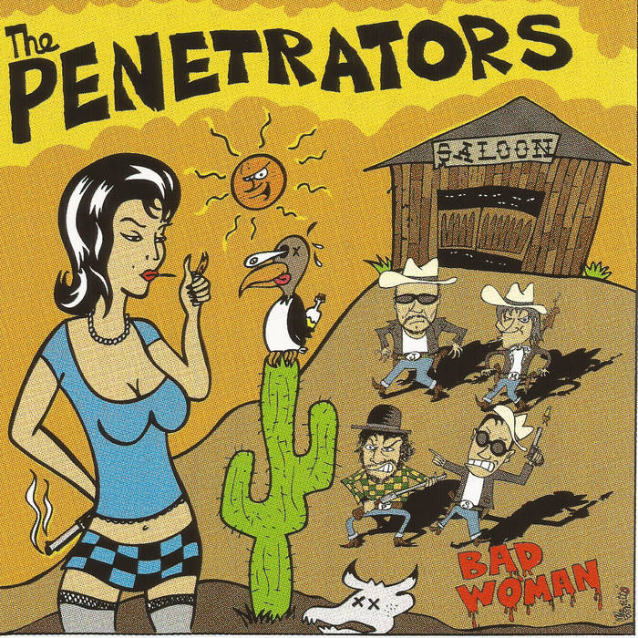 PENETRATORS, THE- "Bad Woman" LP