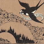 PINE HILL HAINTS / TRAINWRECK RIDERS- Split 7" EP