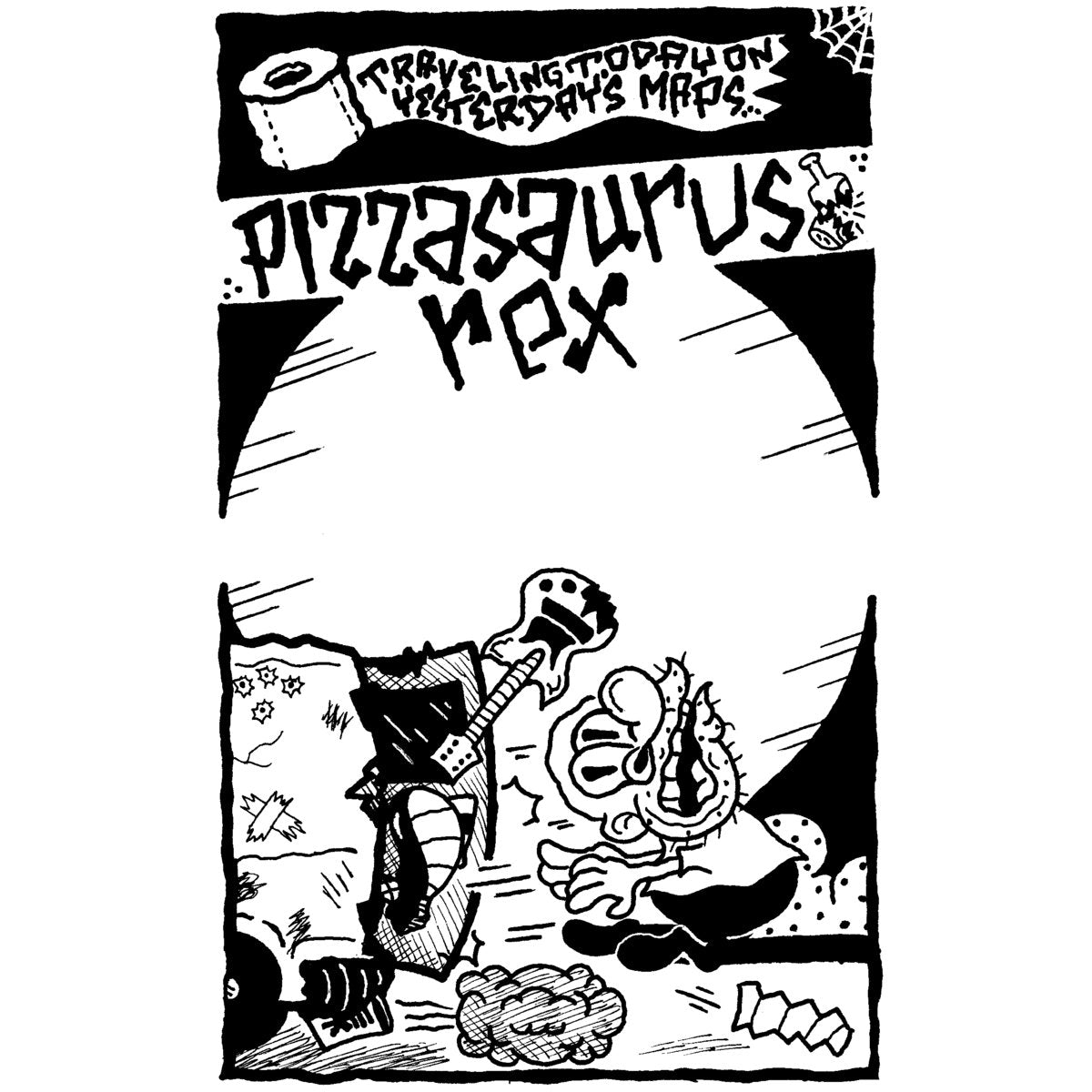 PIZZASAURUS REX- "Traveling Today On Yesterday's Maps" TAPE