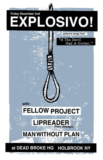 EXPLOSIVO!- "DBHQ Reunion Show" POSTER!