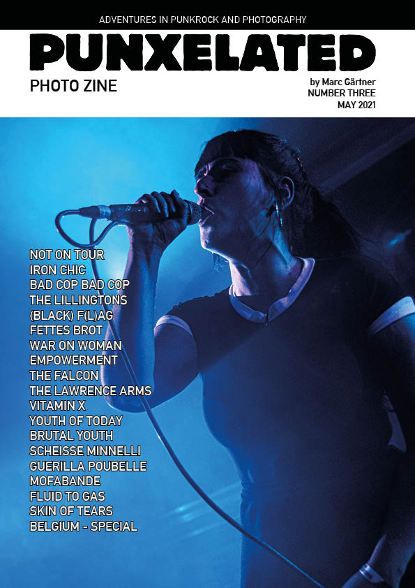 PUNXELATED- Punk Photo Zine #3 (Marc Gartner) ZINE