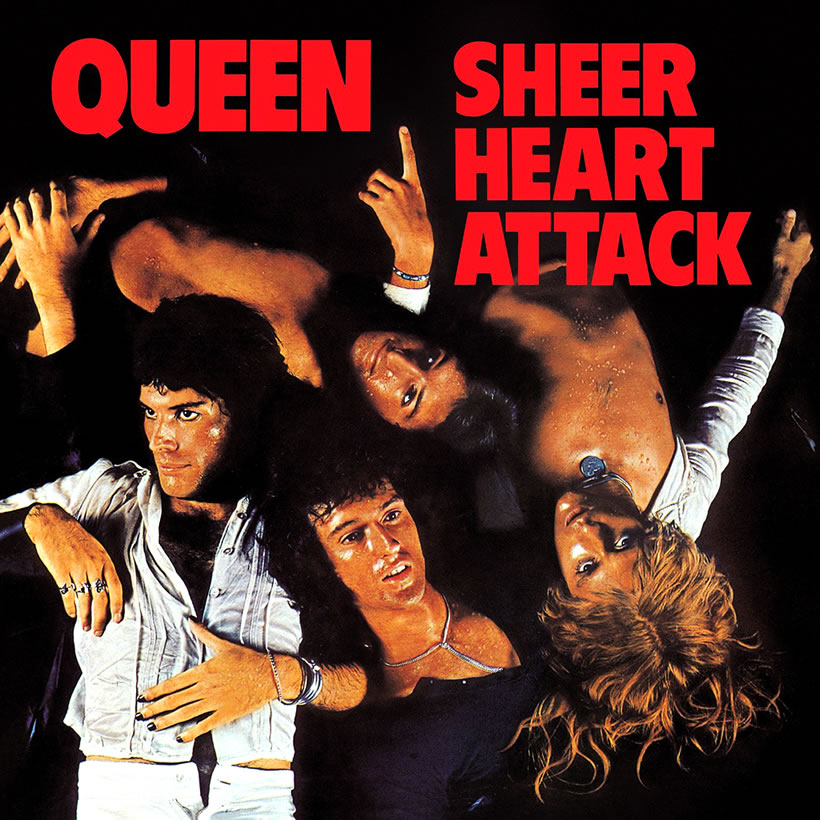QUEEN- "Sheer Heart Attack" LP (Red Heart)