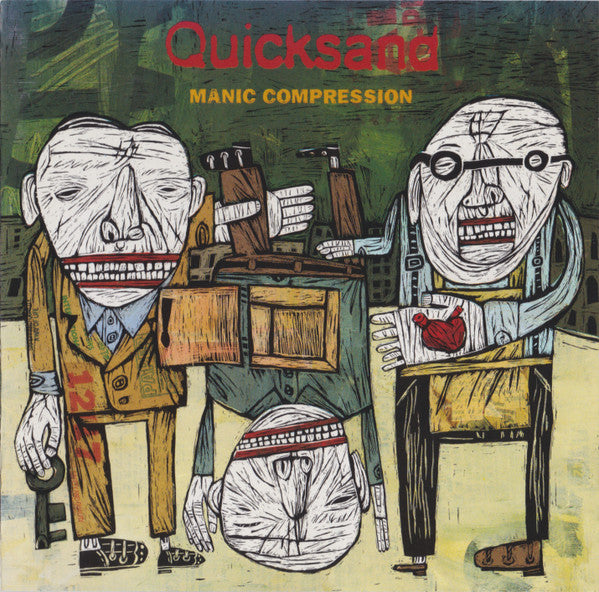 QUICKSAND- "Manic Compression" LP (White)