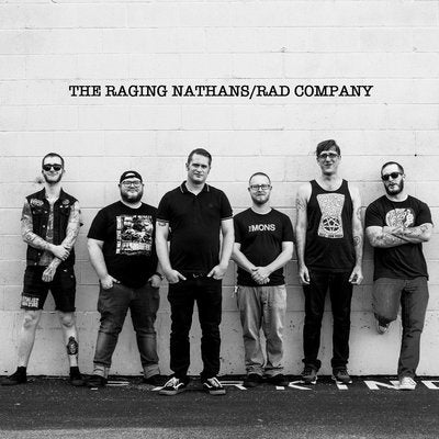 RAGING NATHANS / RAD COMPANY- Split 7"EP