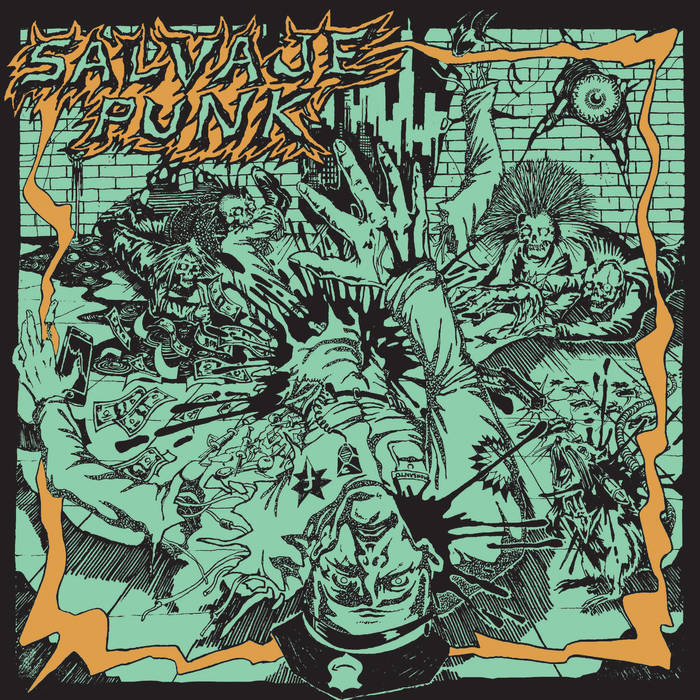 SALVAJE PUNK- "LP 2023" LP (Green)