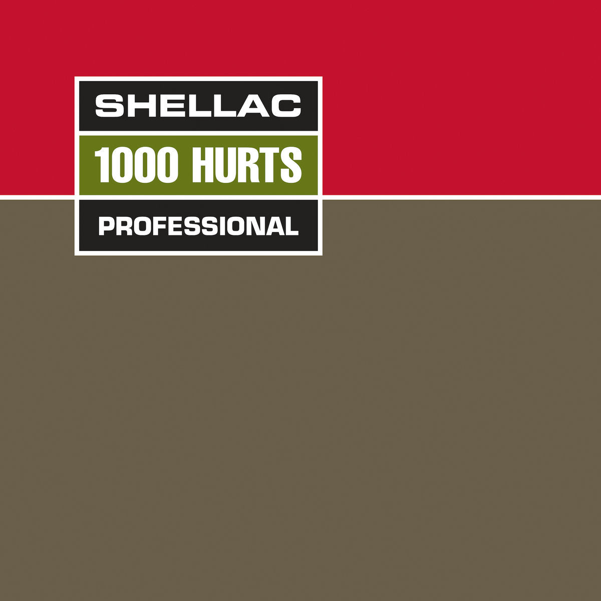 SHELLAC- "1000 Hurts" LP