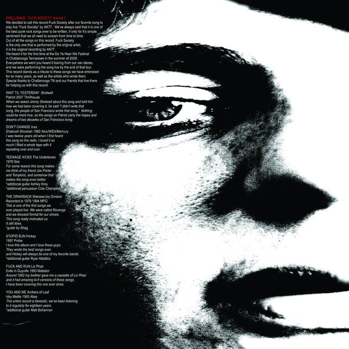 SHELLSHAG- "Fuck Society Vol.1" LP