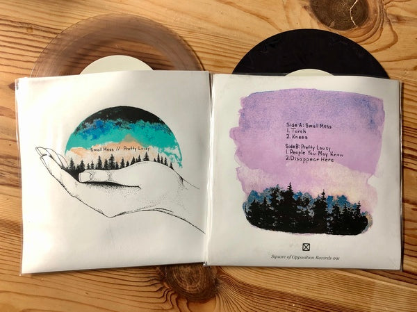 SMALL MESS / PRETTY LOUSY- Split 7"EP