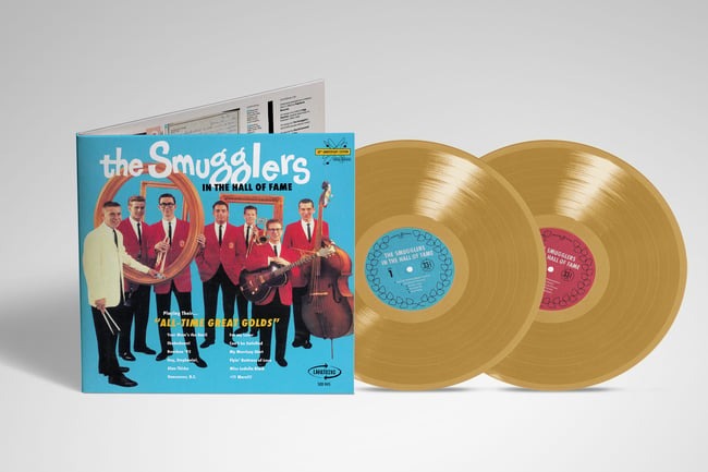SMUGGLERS, THE- "In The Hall Of Fame" 2XLP (Gold)